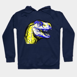 T-Rex Interactive Yellow&Blue Filter T-Shirt #2 By Red&Blue Hoodie